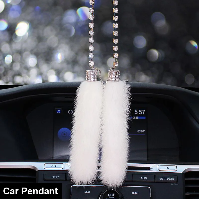 Креативные украшения для автомобиля с кристаллами и бриллиантами, автомобильный освежитель воздуха, держатель для телефона, коробка для салфеток, аксессуары для салона автомобиля - Название цвета: Car Pendant