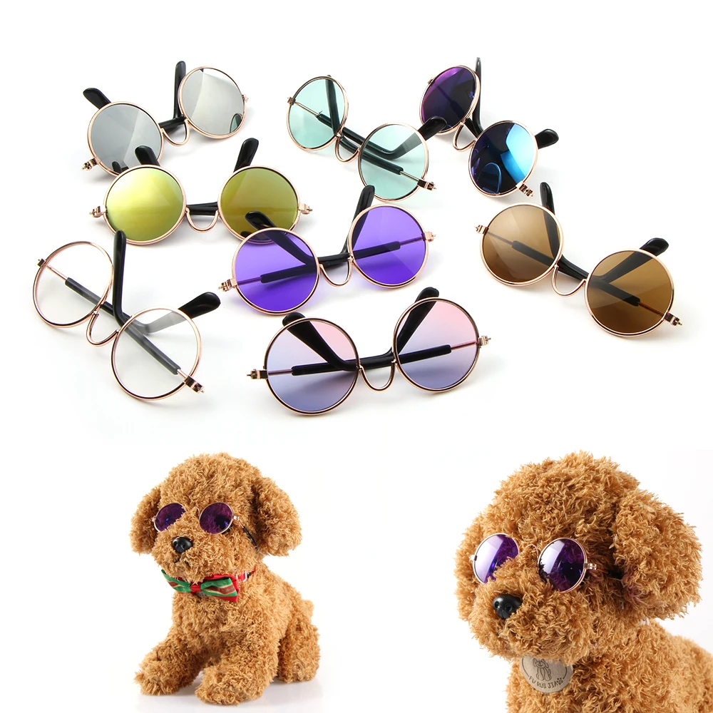 Fashion Pet Cat Dog Sunglasses Glasses Eyewear Cool Grooming Photos