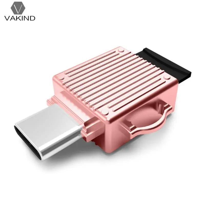 VAKIND OTG Type-C TF Memory Card Reader High Speed U Disk Adapter Smartphones/Laptop Accessories for Samsung S9 VAKIND OTG Type-C TF Memory Card Reader High Speed U Disk Adapter Smartphones/Laptop Accessories for Samsung S9