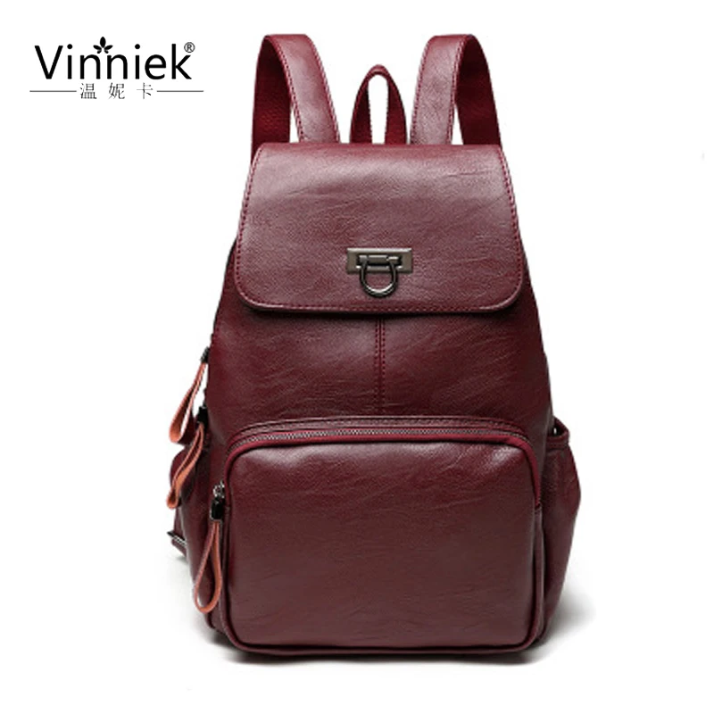 

Shoulders bag female new fashion ladies backpack student bag bag brand design curved large capacity sheepskin travel backpack