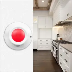 Высокочувствительный Автономный Фотоэлектрический детектор дыма пожарной сигнализации Сенсор для Домашние безопасности сад Кухня дыма