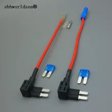 shhworldsea 1set 12/24V Add Circuit 8MM Blade Fuse Boxes Holder ATO ATC Piggy Back Tap цена shhworldsea 1set 12/24V Add Circuit 8MM Blade Fuse Boxes Holder ATO ATC Piggy Back Tap цены онлайн