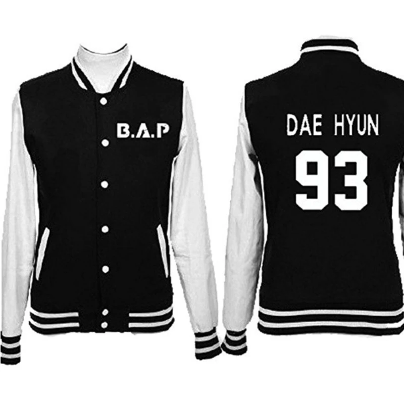 Mainlead KPOP Album MATRIX arsity chaqueta de béisbol daehyundai YongGuk JongUp abrigo|chaquetas básicas| - AliExpress