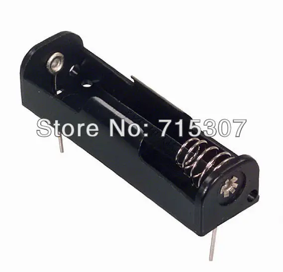 

PHISCALE 10pcs 1 x AA battery holder PCB mount through hole