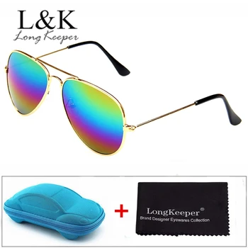 

Baby Kids Sunglasses Fashion Boys Girls Piolt Style Sun Glasses Classic Children Gift With Case UV400 Mirror Eyewear
