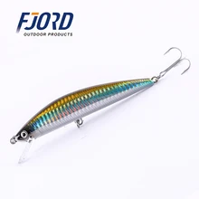 2017 Hot Sale 5colour 125mm 40g Minnow Laser Hard Professional SwimBait Artificial Bait Equipped VMC Hooks Sinking Fishing Lure