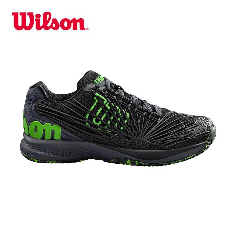 

Original Wilson Junior AND Women's Tennis Shoes Professional Sports Kaos Sneakers Shoes For Tennis KAOS 2.0 JR