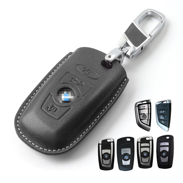 Чехол для ключей чехол BMW Series 1 2 3 5 7 защитный из натуральной бычьей кожи BMWS X1 X3 X4 X5