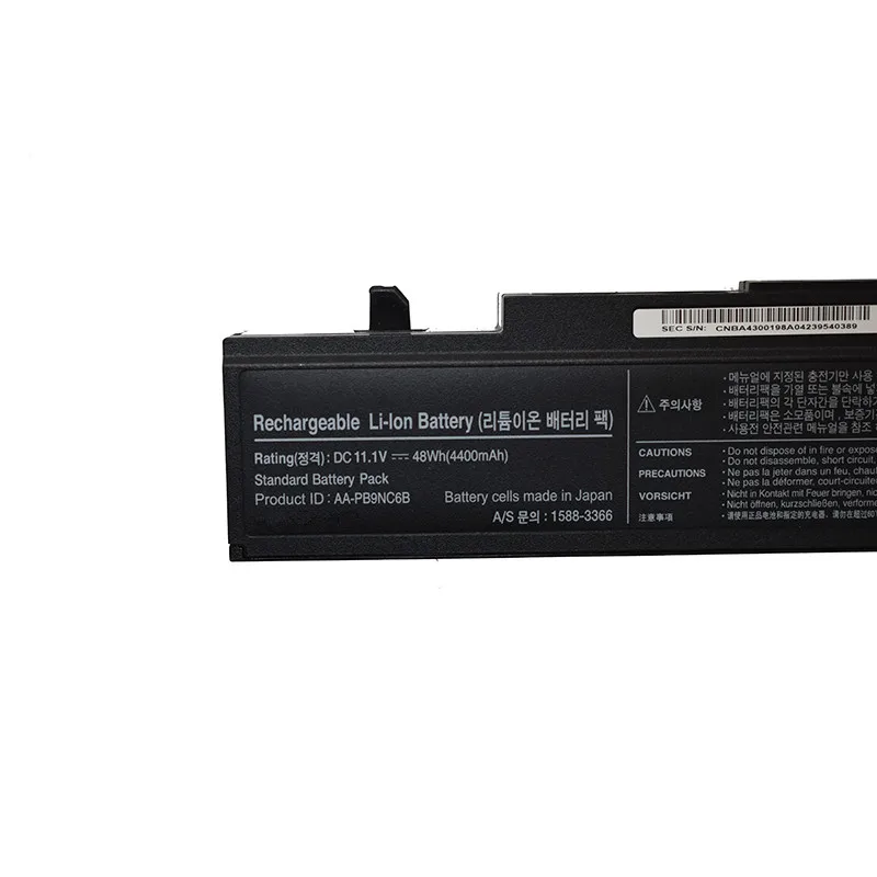 Аккумулятор 7XINbox 11 1 В 48 Вт/ч для SAMSUNG NP300 R519 R430 R522 R530 R520 R470 R428 Q320 R478 R780 R730 R728 R720 R700|battery