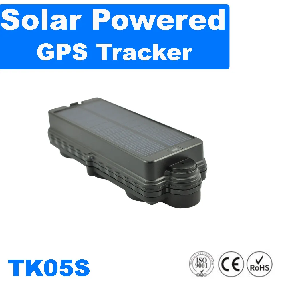 

TK05S Vehicle solar Wifi GPS Tracker Strong Magnet Anti theft Drop Alarm Tracker with listening function car gps tracker gsm