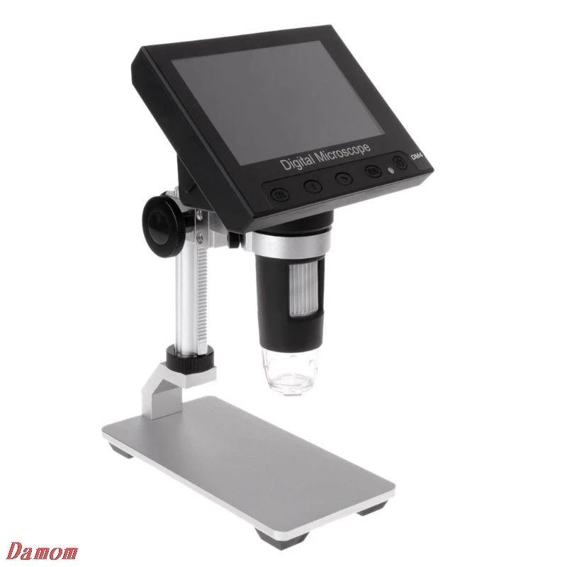 

1000X Digital Microscope Camera 4.3" Screen Soldering Magnifier Tool with Holder