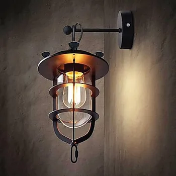 

60W Industrial Loft Style Edison Vintage Wall Lamp For Home, Edison Wall Sconce