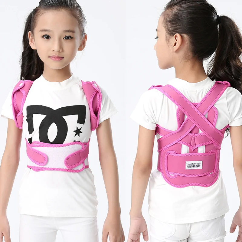Jorzilano Children Back Correct Belt Adjustable Shoulder Support Belt