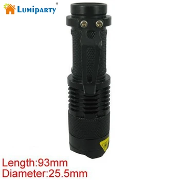 

Lumiparty High-quality Mini Penlight 2000LM Waterproof LED Flashlight 3 Modes Zoomable LED Torch Adjustable Portable Light