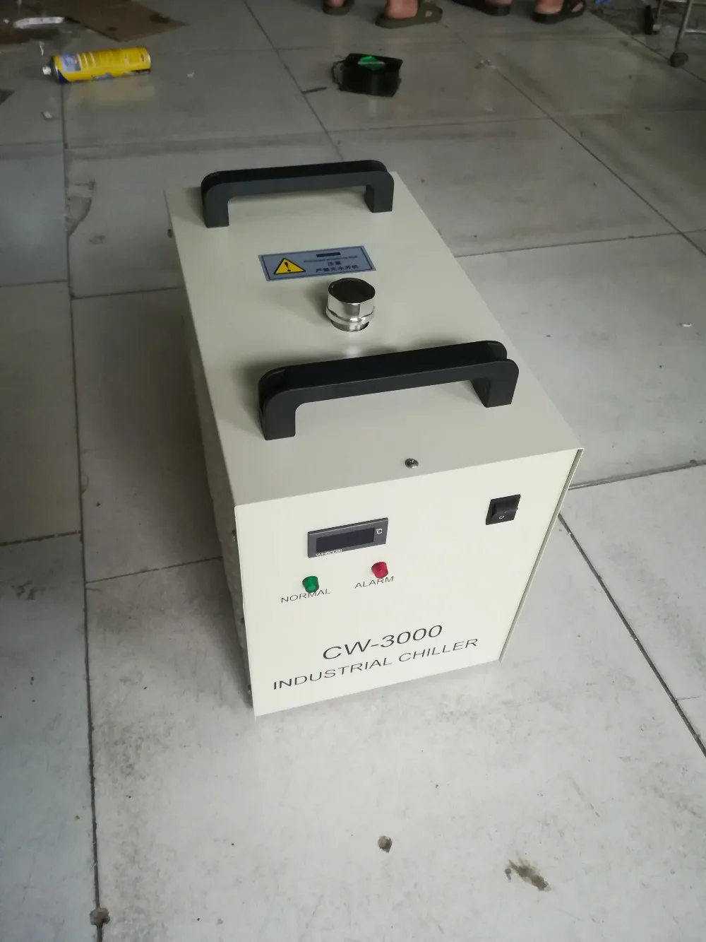 

CW3000 water chiller cooling tank for 60W or 80W laser engraving cutting machine