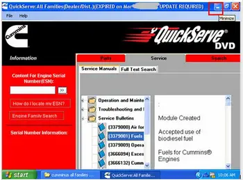 

QuickServe DVD - for All Families Engines 2016+expired crack