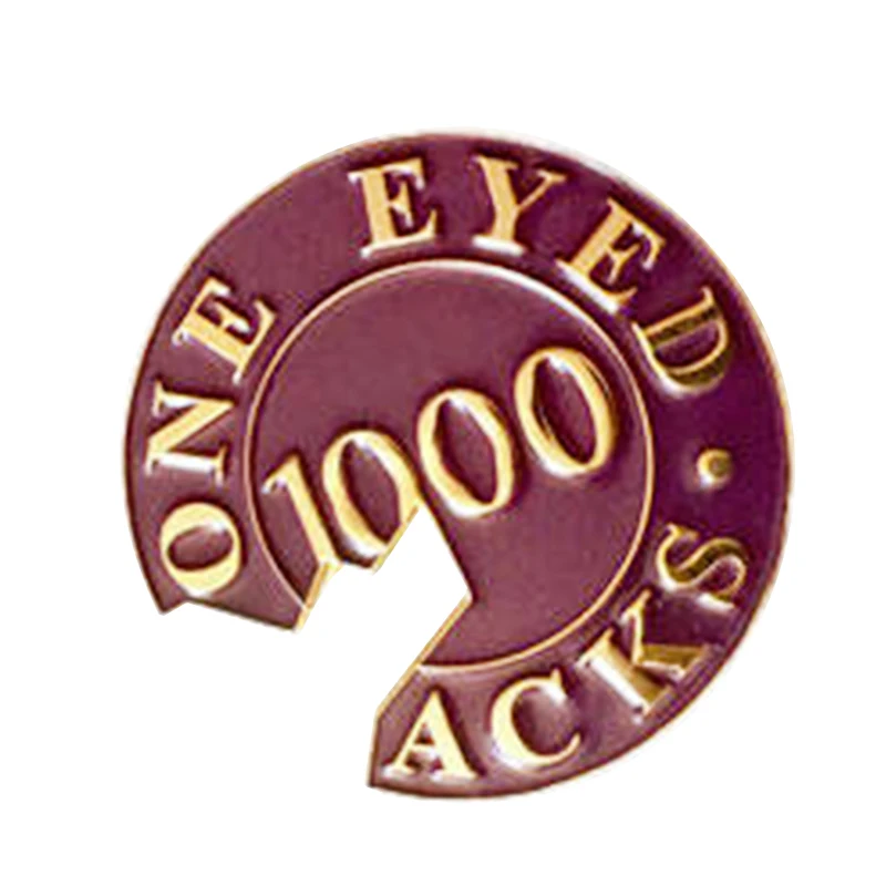 One Eyed Jacks Poker Chip Twin Peaks Enamel Pin