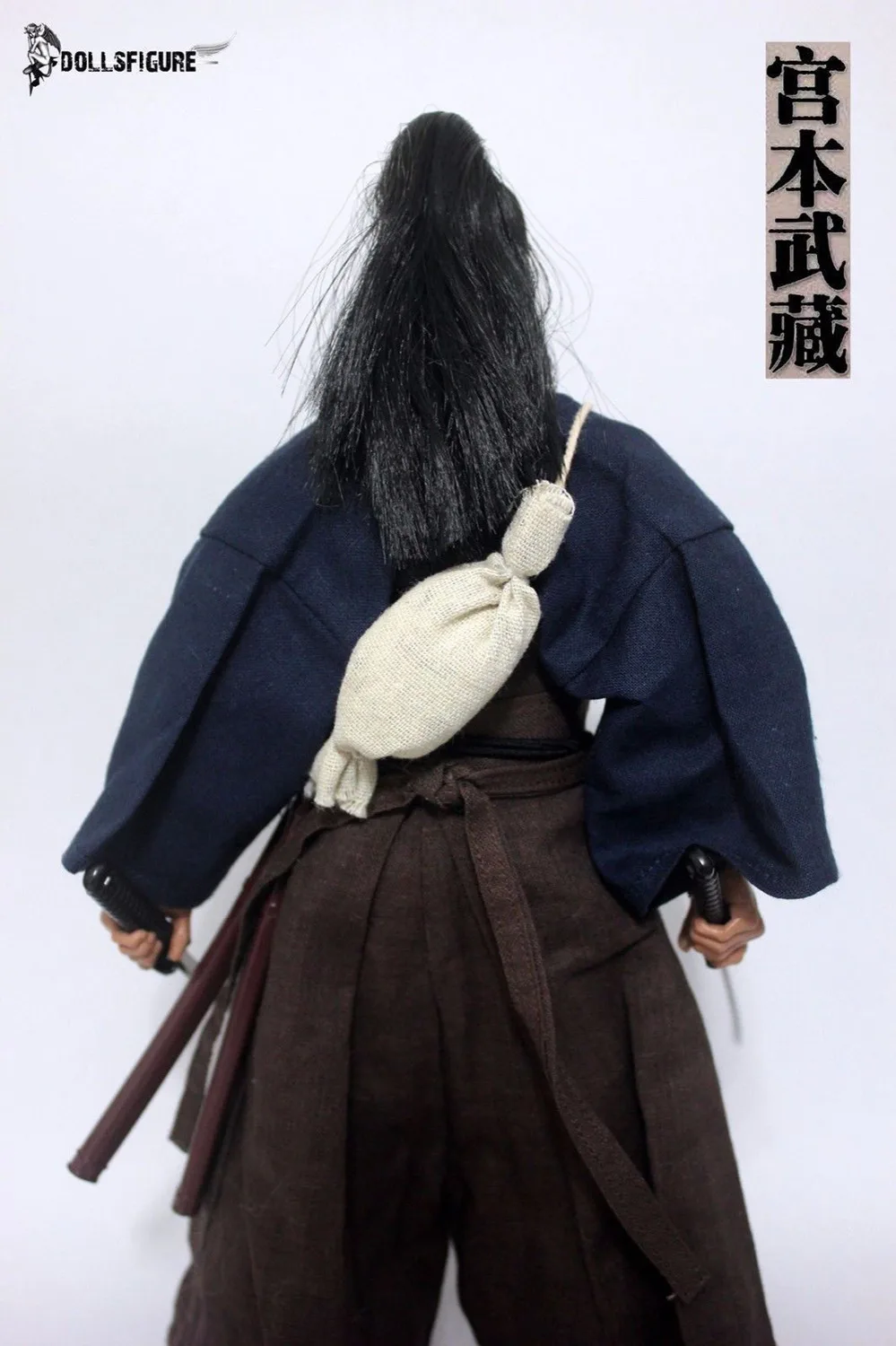 Коллекция 1/6 года, набор одежды в стиле древнего японского самурая, ронин Миямото Мусаси, мужская модель, набор одежды, игрушка с мечом, сандалии