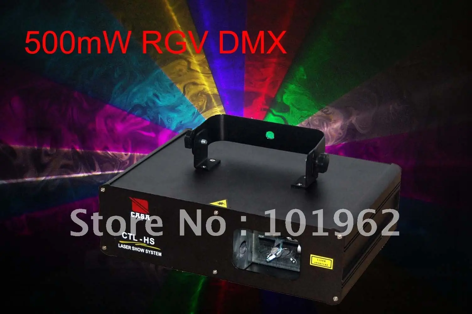 Free Shipping New 500mW RGV laser Show DMX Disco Stage Party DJ light