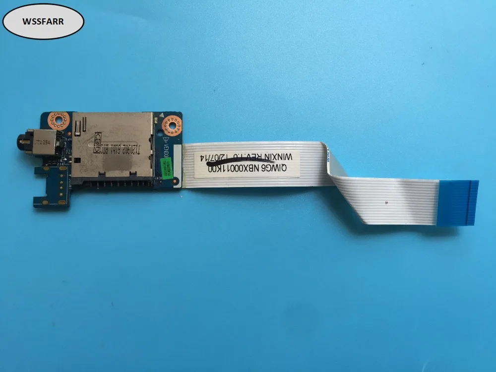 Оригинальные аудио доска с кабелем для Lenovo G480 G485 G580 G585 N580 N585 nbx00011k00 LS-7986P