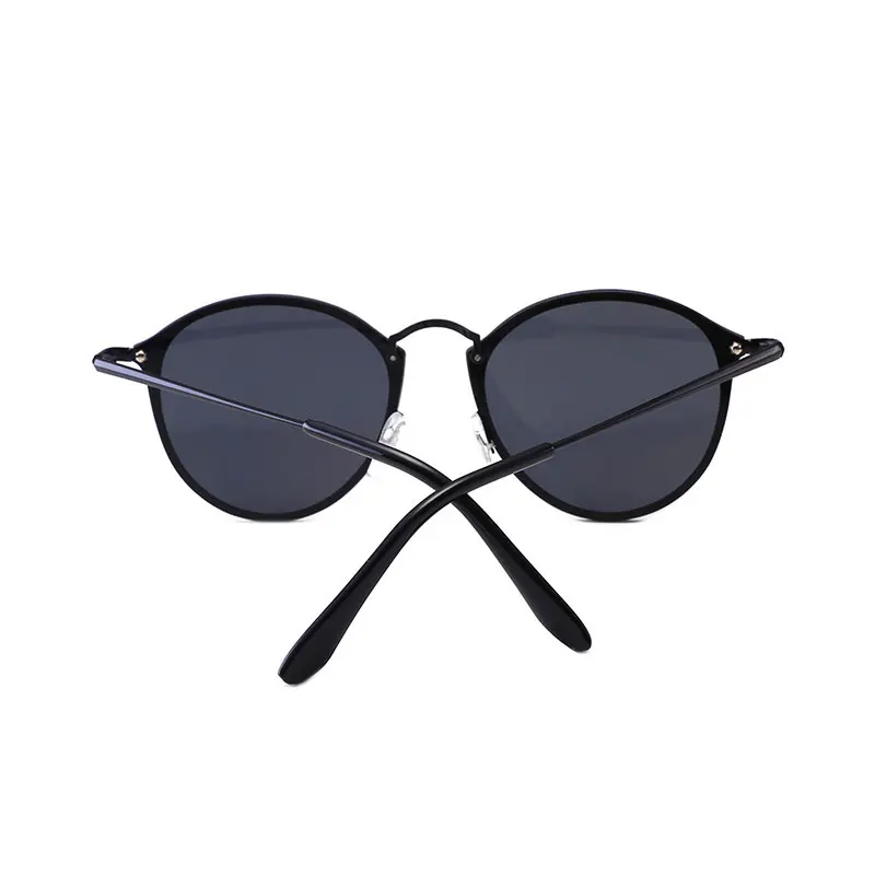 HUHAITANG роскошные солнцезащитные очки без оправы для женщин брендовые Дизайнерские мужские круглые солнцезащитные очки винтажные высококачественные солнцезащитные очки для женщин s