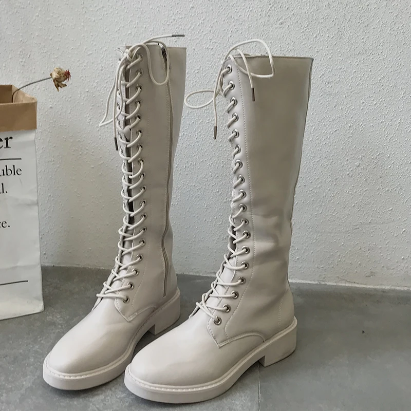 

Moxxy Sexy Lace Up Over The Knee High Boots Red Women Thigh High Boots Leather Winter Boots Women Suede Boots Winter Shoes Woman