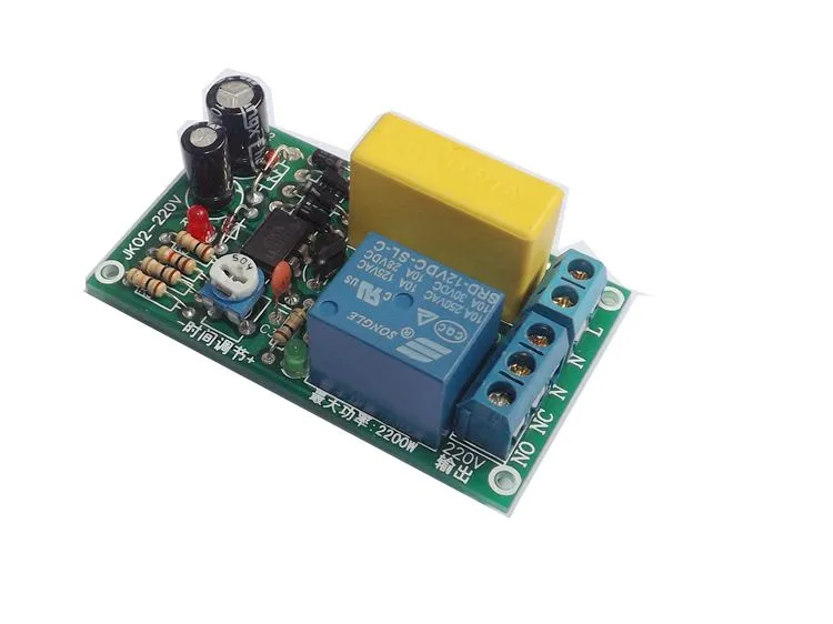 JK02-220V плата реле питания on-delay 60 секунд off the circuit module | Обустройство дома