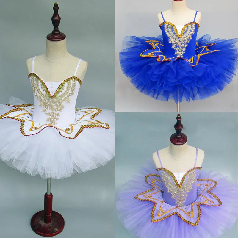 

Girls White Swan Lake Ballet princess dance dress Costume Kids Tutu Leotard Ballet Dance Costume Ballroom Dancing dress Outfit