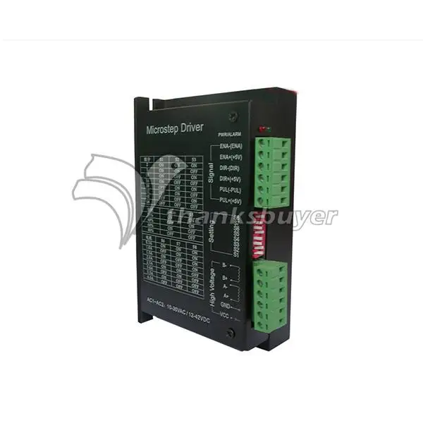 

CNC Stepper Motor Driver 4A 42VDC 64 Microstep 2 Phase for 57 Stepping Motor