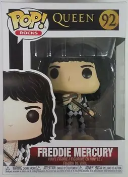 

No Box Official Funko pop Rocks: Queen - Freddie Mercury Vinyl Action Figure Collectible Model Toy