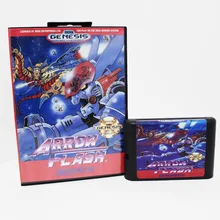 Arrow Flash 16 bit MD card with Retail box for Sega MegaDrive Video Game console system