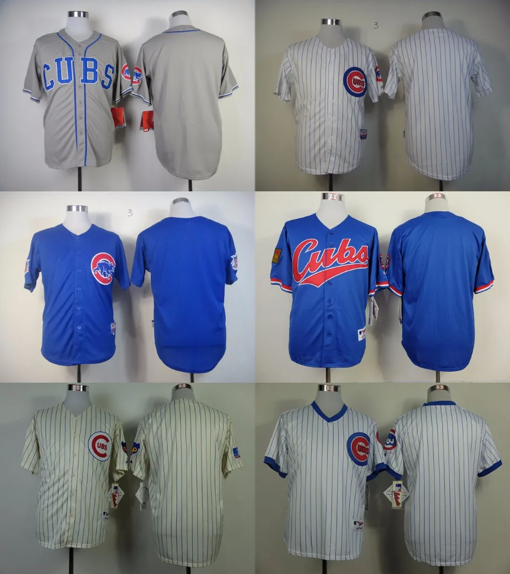 cubs blank jersey