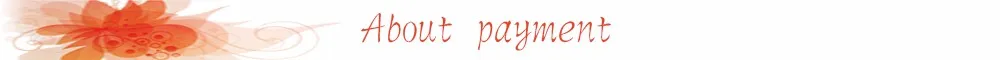 About Payment
