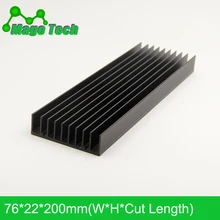 Светодиодный алюминиевый радиатор в виде пластины растут свет радиатор охлаждение Охладитель Fit транзистор IC теплопроводность светодиодный радиатор Электроника