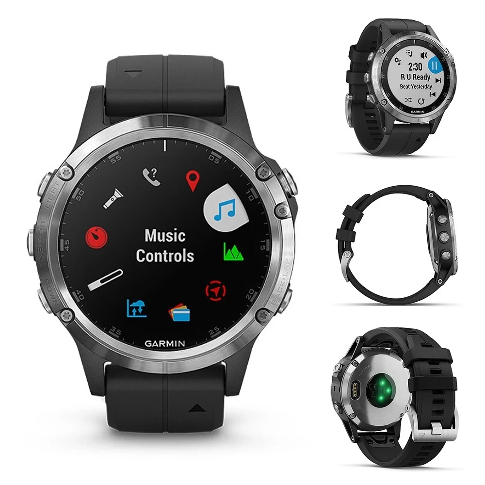 15% Garmin fenix 5 Plus Multisport gps умные спортивные часы