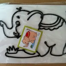 Темперной живописи игрушка, 11*19 см, DIY цвет рисунок