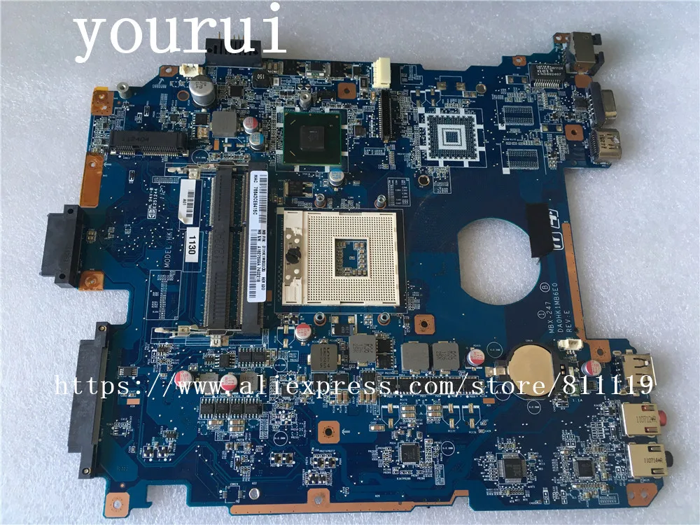 Yourui для ноутбука Sony VPCEH MBX 247 материнской платы A1827699A DA0HK1MB6E0 DDR3 тест всех функций