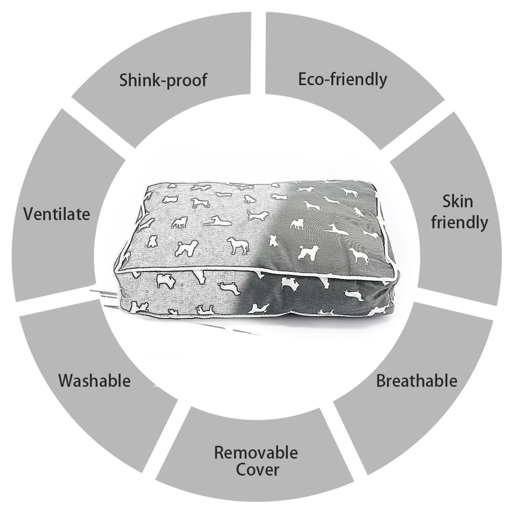 Pet Products Dog Bed Bench Dog Beds Mats For Small Medium Large Dogs Puppy Bed Cat Pet Kennel Lounger Dog Bed Sofa House For Cat (64)