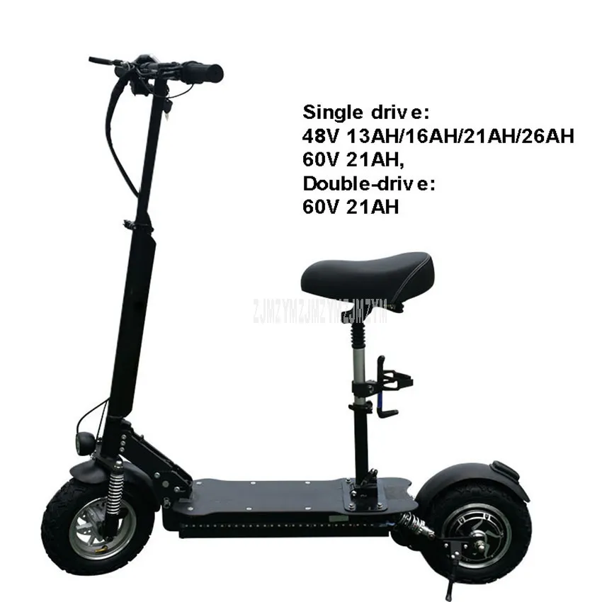  Single/Double Drive Off-road Electric Scooter Skateboard Adault Foldable E Scooter 11 inch Two Whee