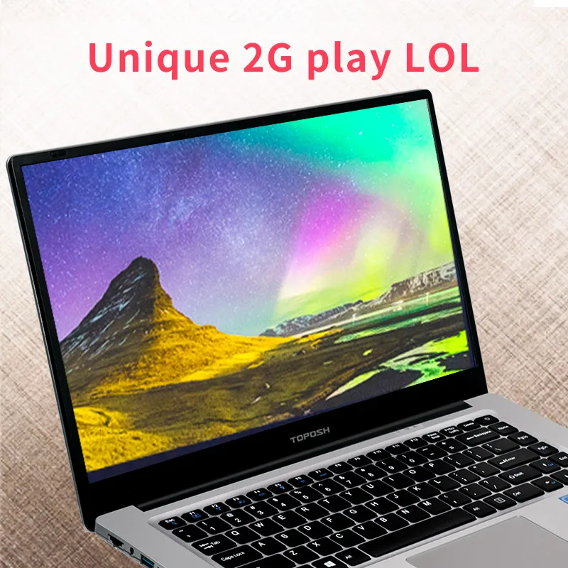 TOPOSH laptop (P2-04)  15.6 inch Intel J3455 Quad Core GF940M 6GB DDR3 Windows 10 2G  Graphics card Laptop Notebook Computer