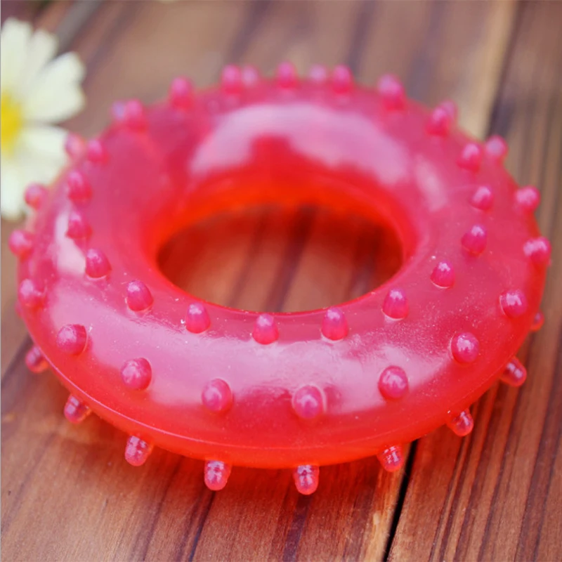 1Pcs Portable Gripper massager Stimulate Hand Acupoint Ring Strength Rehabilitation Training equipment grip Exerciser