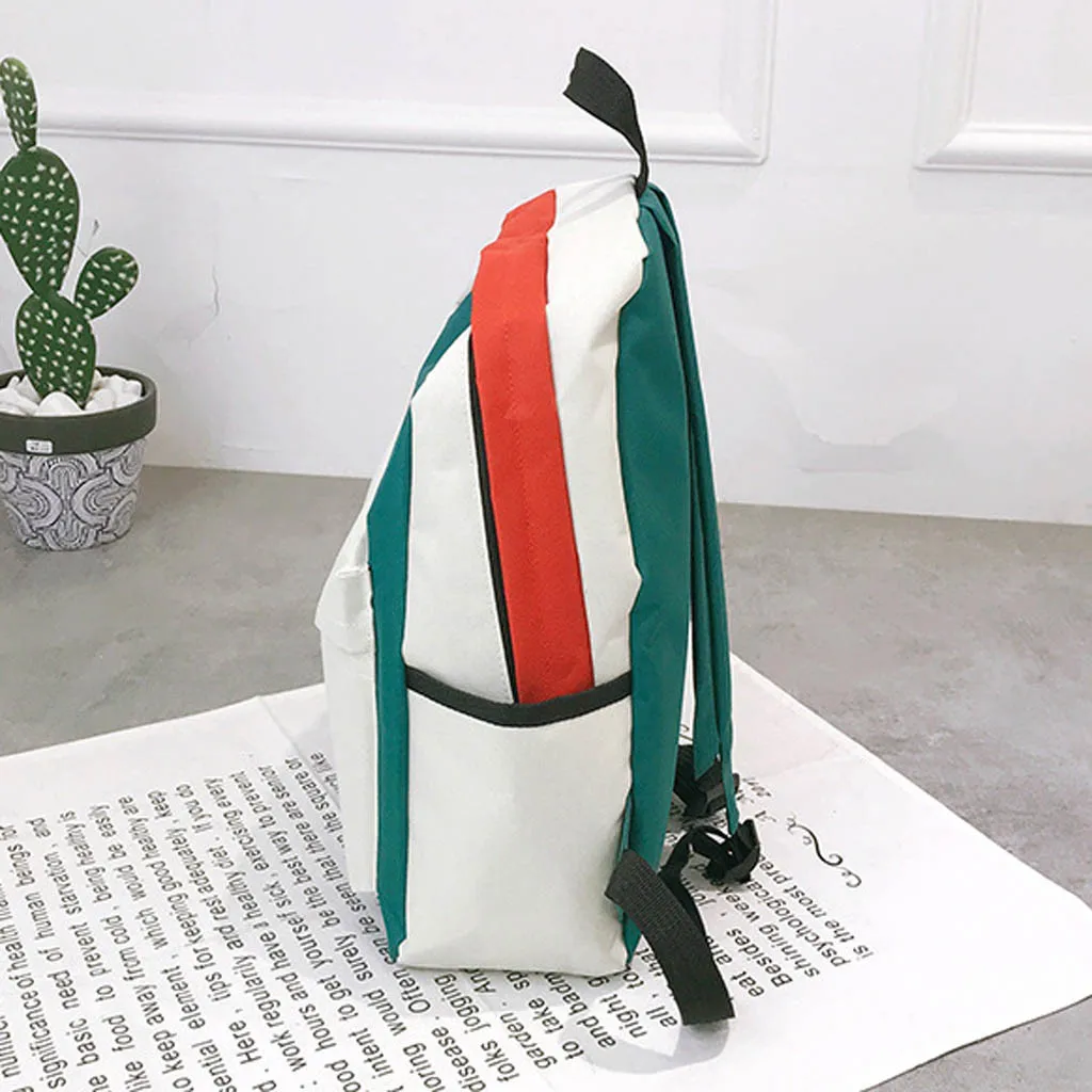 Women New Canvas Backpack Fashion Student Backpack Casual Travel Bag Double Backpack Female Mochila Bagpack