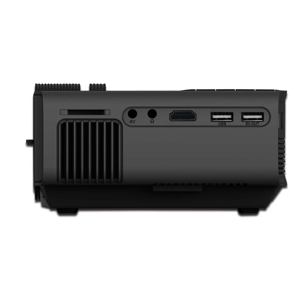  AAO YG410 Mini LED Projector For Smartphones Multi-Screen Miraplug Mirawire Airplay Mirroring Built