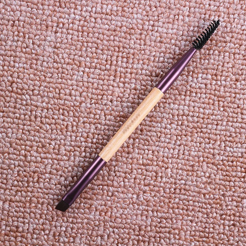 

Brand Retro Make-up Brush Double Eyebrow Paint Eyebrow Glue Brush Eyebrow Comb Eyelash Roll Professional Makeup and BeautyTool