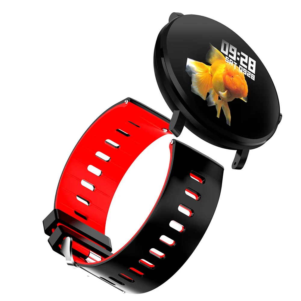 Смарт часы 1 3 дюймов Full Touch 2 5 D дисплей экран умный Браслет HeartRate монитор наручные
