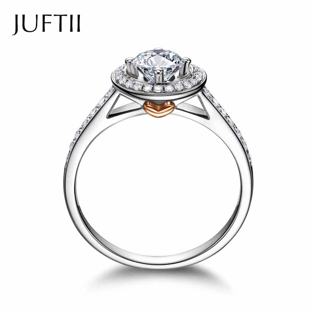 new arrival jewelry love rose heart shape design round cut halo engagement rings for women - Rose Shaped Wedding Ring new arrival jewelry love rose heart shape design round cut halo engagement rings for women - Rose Shaped Wedding Ring