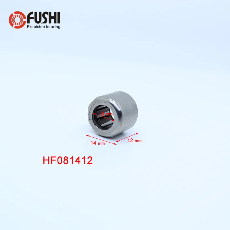 

HF081412 Bearing 8*14*12 mm ( 10 PCS ) Drawn Cup Needle Roller Clutch HF081412 FC-8 Needle Bearing