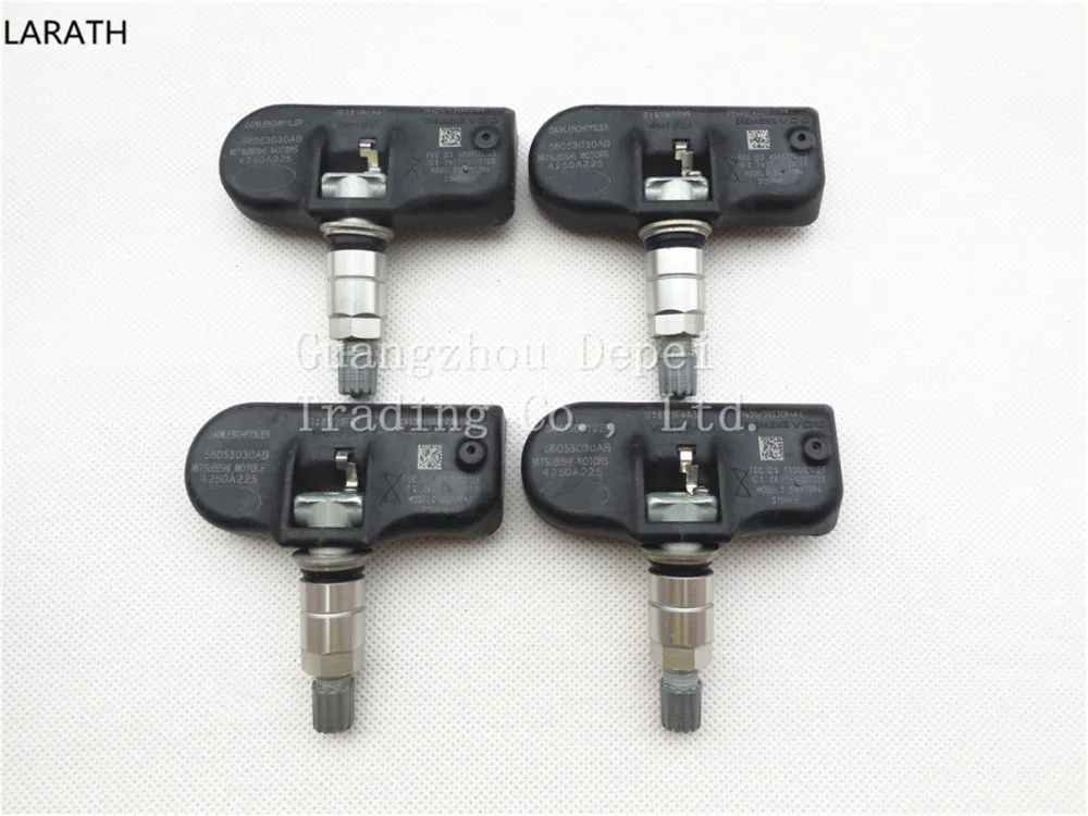 

DPQPOKHYY It's not new (4PCS)OEM 4250A225 TIRE PRESSURE SENSOR TPMS Sensor For Mitsubishi Lancer Outlander