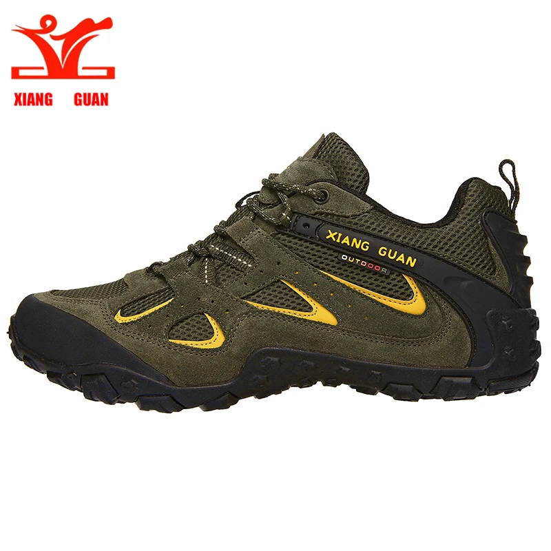 

New Waterproof Winter Sneakers for Men Leather Breathable Hiking Trekking Shoes Non-slip Mountaineer Boots Men Outdoor Shoes
