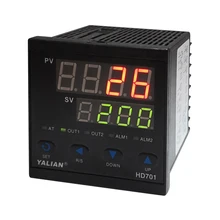 free shipping digital temperature controller dual line display Thermocouple inpute relay output new style Thermoregulator 2018 100% new and original fotek temperature controller mt72 r 90 265vac relay output